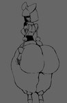 accessory big_bow big_breasts big_butt bottomwear bow_ribbon breasts butt clothing female female_humanoid grey_background hair_accessory hair_bow hair_ribbon huge_butt huge_thighs looking_at_butt looking_at_own_butt looking_down looking_down_at_butt machine not_furry pseudo_clothing pseudo_skirt ribbons simple_background skirt solo standing thick_thighs wide_hipped_female wide_hipped_humanoid wide_hips submarinechamomile archie_comics sega sonic_the_hedgehog_(archie) sonic_the_hedgehog_(comics) sonic_the_hedgehog_(series) receptionik humanoid robot robot_humanoid 2025 digital_drawing_(artwork) digital_media_(artwork) greyscale monochrome