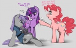 ! 2014 ? animal_genitalia arm_support autofellatio balls big_penis black_penis blue_eyes clothing cum cutie_mark dialog dickgirl english_text equine erection fellatio female feral friendship_is_magic fur grey_background grey_fur group hair half-closed_eyes happy horn horse horsecock intersex mammal masturbation maud_pie_(mlp) my_little_pony nude open_mouth oral oral_sex penis phurie pink_fur pink_hair pinkie_pie_(mlp) plain_background pony purple_eyes purple_fur purple_hair red_hair saliva sex shadow sitting smile sound_effects standing text twilight_sparkle_(mlp) vein winged_unicorn wings
Rating: Explicit
Score: 29
User: lemongrab
Date: April 22, 2014