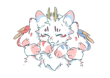 ambiguous_gender blue_body blue_fur cheek_tuft chest_tuft eyes_closed facial_tuft feral fur group happy horn hug kemono monotone_background multicolored_body multicolored_fur neck_tuft paws red_body red_cheeks red_fur round_ears simple_background smile trio tuft two_tone_body two_tone_fur white_body white_fur ao_gravity asian_mythology chinese_mythology east_asian_mythology fabulous_beasts fenz_(studio) mythology bixie_(fabulous_beasts) sibuxiang_the_kirin_(fabulous_beasts) tianlu_(fabulous_beasts) dragon furred_dragon furred_scalie kirin mythological_creature mythological_scalie pixiu scalie colored hi_res brother_(lore) brothers_(lore) sibling_(lore)
