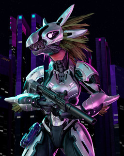 3_fingers anthro arm_feathers arm_tuft armor avian_caruncle energy_weapon face_covered feather_hair feathered_crest feathers female fingers full_armor glowing glowing_eyes grey_body gun gun_on_thigh head_crest headgear helmet holding_gun holding_object holding_ranged_weapon holding_submachine_gun holding_weapon holstered_pistol holstered_weapon light pink_eyes plasma_pistol pseudo_hair ranged_weapon sharp_teeth solo submachine_gun teeth tuft weapon yellow_body yellow_feathers synca pickle_juice_(modeler) halo_(series) microsoft xbox_game_studios fan_character syn_cah alien avian kig-yar scalie t'vaoan 3d_(artwork) colored digital_media_(artwork) lighting