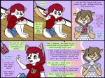 4:3 age_regression anthro canid canine canis clothed clothing collaboration comic digital_media_(artwork) domestic_dog duo english_text felid hair husky kammypup kammypup_(artist) mammal nordic_sled_dog red_hair runt_(artist) speech_bubble spitz text toddler young young_anthro