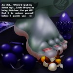 4_toes anal_beads anal_fluids antennae_(anatomy) anthro bdsm belly big_belly big_moobs bodily_fluids bondage bound bound_micros bound_to_object brown_body brown_fur buttplug dominant dominant_male dominant_nerd duo feet foot_focus foot_smother fur genitals glistening glistening_body humanoid_feet hyper larger_male low-angle_view magazine male male/male micro moobs nails nerd nude obese obese_male overweight overweight_anthro overweight_male penis plantigrade plug_(sex_toy) porn_magazine pornography punishment sex_toy shrinking simple_background size_difference size_play size_transformation smile smothering stepped_on stepping submissive submissive_male sweat tail text toenails toes toyification transformation wings worm's-eye_view yellow_body fujiyama_samoyed bumble_beans_(fujiyamasamoyed) wesley_(wasabi)_wells arthropod bee bumble_bee_(species) canid canine fish hybrid hymenopteran insect mammal marine raccoon_dog shark tanuki 1:1 english_text hi_res shaded soft_shading watermark