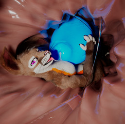 clothing fur gloves hair handwear latex latex_clothing latex_gloves latex_handwear latex_legwear latex_skinsuit legwear skinsuit tight_clothing vore rexouium absurd_res hi_res