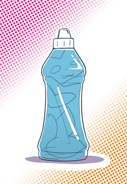 :3 ambiguous_gender blue_body bottle container front_view in_bottle in_container kemono owo pattern_background simple_background solo water_bottle nacl_chicken nintendo pokemon eeveelution generation_1_pokemon goo_creature pokemon_(species) vaporeon 2024 colored digital_media_(artwork) hi_res