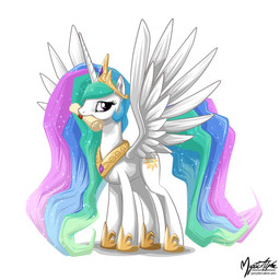 cutie_mark feathered_wings feathers female feral horn princess quadruped royalty scroll solo tail white_body white_feathers wings mysticalpha friendship_is_magic hasbro my_little_pony mythology princess_celestia_(mlp) equid equine mammal mythological_creature mythological_equine winged_unicorn 1:1 digital_media_(artwork)