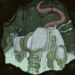 anthro bodily_fluids cum cum_in_ass cum_in_vagina cum_inside cum_on_face egg ejaculation female forced genital_fluids hair long_hair milking_tentacles oviposition penetration pregnant pregnant_anthro pregnant_female pubes rape restrained restrained_by_tentacles sex tail tentacle_in_vagina tentacle_penetration tentacle_rape tentacle_sex tentacles vaginal vaginal_penetration p181 venny_nykopp american_opossum mammal marsupial tentacle_creature 1:1 absurd_res hi_res