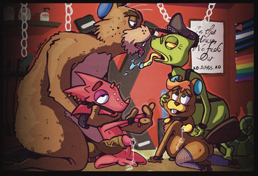 age_difference anthro anthro_on_anthro arms_tied ball_gag ball_size_difference balls bdsm big_balls big_penis black_border bodily_fluids bondage_furniture border bound bracelet buckteeth butt chain child_swap clothing collar collar_tag dominant dominant_anthro dominant_male dripping dungeon erection eye_roll eyebrows eyewear father_dom_son_sub fishnet_clothing fishnet_legwear foreskin foursome french_kissing fur furgonomic_piercing furgonomics gag gagged genital_fluids genitals glans glasses group group_sex hair hand_on_head harness hat headgear headwear heart_symbol horn humanoid_genitalia humanoid_penis inside jewelry kissing kneeling larger_dom larger_male leather leather_daddy leather_pride_colors legwear lgbt_pride looking_pleasured lotion lotion_bottle male male/male masturbation mature_anthro mature_male narrowed_eyes navel nipples non-mammal_balls non-mammal_nipples nude older_dom_younger_sub older_male open_mouth pawpads penile penile_masturbation penis penis_size_difference piercing poster precum precum_drip precum_on_partner precum_string pride_colors profanity rainbow_pride_colors relative_swap restrained ring_piercing saint_andrew's_cross saliva saliva_on_tongue saliva_string sex shelf size_difference slightly_chubby slightly_chubby_anthro slightly_chubby_male smaller_male son_swap standing subculture_pride_colors submissive submissive_anthro submissive_male teeth text thigh_highs tongue tongue_out tuft vein younger_male kaisertaylorproducts animal_crossing nintendo c.j._(animal_crossing) chip_(animal_crossing) flick_(animal_crossing) nat_(animal_crossing) beaver chameleon lizard mammal reptile rodent scalie 2026 english_text signature father_(lore) father_and_child_(lore) father_and_son_(lore) incest_(lore) parent_(lore) parent_and_child_(lore) parent_and_son_(lore) son_(lore)