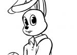 2015 animatronic anthro buckteeth clothing five_nights_at_freddy's five_nights_at_freddy's_3 inkyfrog lagomorph leporid looking_at_viewer machine male mammal monochrome rabbit robot scottgames shirt simple_background solo spring_bonnie_(fnaf) springtrap_(fnaf) t-shirt teeth topwear white_background