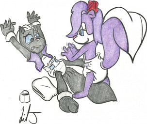 2011 cub diaper duo female fifi_la_fume liljdude male rogeydias skunk tiny_toon_adventures tiny_toons warner_brothers young
Rating: Safe
Score: -1
User: letmerok
Date: October 16, 2013