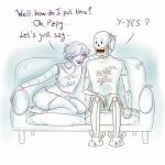 bone dialogue duo machine male not_furry papyton skeleton text robynrot undertale undertale_(series) mettaton mettaton_ex papyrus_(undertale) animated_skeleton humanoid robot undead 1:1 2016 english_text