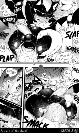 abdominal_bulge anal anal_penetration anthro balls balls_blush belly_blush big_arms big_balls big_hands big_nose big_penis black_nose blush blush_lines blushy body_blush breath butt butt_blush claws dialogue duo ear_blush fangs fluffy genitals grunting holding_legs_back huge_balls huge_penis internal internal_anal larger_male legs_up male male/male moan muscular muscular_anthro muscular_arms muscular_male on_bottom on_top panting penetration penile_spines penis prostate_stimulation quills_(anatomy) reverse_cowgirl_position sex sharp_teeth size_difference speech_bubble spiked_penis spikes spikes_(anatomy) spread_legs spreading teeth text vein veiny_penis krazyelf sega sonic_the_hedgehog_(series) sonic_unleashed shadow_the_hedgehog sonic_the_hedgehog sonic_the_werehog eulipotyphlan hedgehog mammal werecreature wereeulipotyphlan werehog 3:5 absurd_res black_and_white comic english_text hi_res monochrome