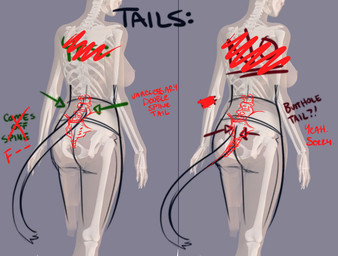 bone breasts butt female how-to nipples purple_background simple_background skeleton solo standing text unknown_artist humanoid english_text source_request