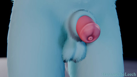animal_genitalia animal_penis anthro balls becoming_erect blue_body blue_fur bouncing_balls equine_genitalia equine_penis flared_penis flaring fur genitals gynomorph hip_sway intersex penis pink_penis sheath solo swinging_penis bananastheleech kraft_trio felid feline mammal animated hi_res short_playtime video