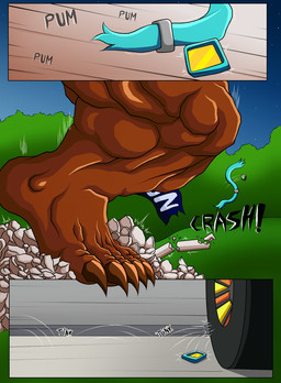 abs anthro claws clothing growth hair hyper macro male muscular outline paws pecs ritus solo teeth transformation trapezius vein morkzaytf9 hanna-barbera scooby-doo_(series) scrappy-doo canid canine canis domestic_dog mammal comic hi_res