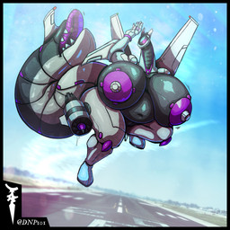 aircraft airplane anthro big_breasts breasts female genitals huge_breasts hyper hyper_breasts machine solo tail tail_mouth thick_thighs unusual_anatomy unusual_tail vehicle vulva dnp101 aeromorph hybrid living_aircraft living_machine living_vehicle synth_(vader-san) 1:1 hi_res