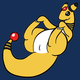 female feral genitals nude solo vulva trout_(artist) nintendo pokemon ampharos generation_2_pokemon mammal pokemon_(species) 2018 aliasing alpha_channel digital_media_(artwork)