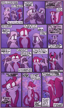 anthro asmr casual_nudity dialogue dirty_talk electronics female genitals group imminent_incest implied_incest male male/female phone sibling_incest text text_message trio dirty_bunny billy_brambletree kelli_brambletree megan_brambletree mammal mephitid skunk comic hi_res brother_(lore) brother_and_sister_(lore) incest_(lore) sibling_(lore) sister_(lore) sisters_(lore) twins_(lore)