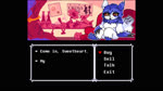 blue_body blue_fur dialogue female feral fluffy fur music neck_tuft red_sclera smile solo store text tuft white_body white_fur yellow_eyes yakikururu deltarune fakemon nintendo pokemon undertale undertale_(series) amy_the_mystgoose generation_3_pokemon generation_6_pokemon hybrid meowstic pokemon_(species) zangoose 16:9 animated english_text hi_res high_framerate short_playtime sound webm widescreen