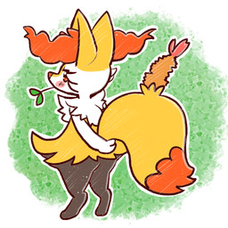 ambiguous_anthro ambiguous_gender anthro biped blush butt digitigrade dipstick_tail food leaf looking_at_viewer looking_back looking_back_at_viewer markings object_in_tail outline rear_view shrimp_(food) simple_background snout solo standing tail tail_markings three-quarter_view annyui0611 nintendo pokemon braixen canid generation_6_pokemon mammal pokemon_(species) 1:1 2022 digital_drawing_(artwork) digital_media_(artwork) full-length_portrait hi_res portrait translated_description unavailable_at_source