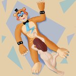 anthro anthro_penetrating anthro_penetrating_human fellatio female human_on_anthro human_penetrated interspecies male male/female male_pubes oral penetration penile pubes pubes_exposed pubes_on_face sex glamarts23 five_nights_at_freddy's five_nights_at_freddy's:_security_breach scottgames steel_wool_studios fan_character glamrock_freddy bear human mammal ursine hi_res