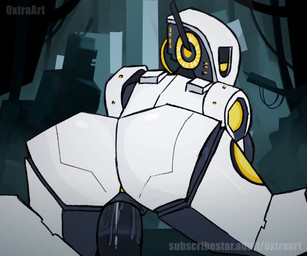 1_eye ambiguous_gender anthro anus armor artificial_intelligence big_butt bodily_fluids bouncing_breasts bouncing_butt breasts butt butt_jiggle cum cum_in_vagina cum_inside cum_while_penetrated deep_penetration detailed_background duo earpiece ejaculation female first_person_view genital_fluids genitals glowing glowing_body headgear helmet jiggling looking_at_viewer looking_back machine mechanical_arm mechanical_leg metallic_body on_bottom on_top orgasm penetration penis plap reverse_cowgirl_position sex side_boob thick_thighs vaginal vaginal_fluids vaginal_penetration vulva white_body white_skin wire oxtra portal_(series) valve glados humanoid robot robot_humanoid animated short_playtime sound watermark webm