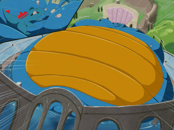 belly belly_expansion big_belly big_cheeks bodily_fluids cheek_bulge cheek_expansion expansion glistening_cheeks huge_belly huge_cheeks hyper hyper_belly hyper_cheeks hyper_inflation immobile inflation liquid_inflation motion_lines scene_interpretation stadium sweat sweatdrop water water_inflation shweetmagnet nintendo pokemon generation_2_pokemon kingdra pokemon_(species) totodile 2025 4:3 absurd_res hi_res