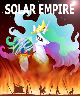 angry banner crown feathered_wings feathers female feral fire fur group hair headgear horn jewelry melee_weapon multicolored_hair necklace planet polearm purple_eyes royalty sky spear star sun text weapon white_body white_feathers white_fur wings nightshroud friendship_is_magic hasbro my_little_pony mythology princess_celestia_(mlp) royal_guard_(mlp) equid equine mammal mythological_creature mythological_equine winged_unicorn 2011 5:6 english_text
