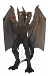 2016 anthro balls bat digitigrade flower genitals hair hi_res male mammal membrane_(anatomy) membranous_wings nipples nude penis plant rose_(flower) ruby_the_bat_(ruby_savarin) simple_background solo tiger_blueberry white_background wings