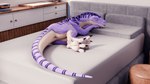 anus bed bedroom biped bipedal_feral calm female feral furniture genitals inside lying multicolored_body multicolored_scales nude on_bed on_side purple_body purple_scales pussy scales sleeping solo tail tan_body matteino jinnoaka_(modeler) mythology jinnoaka_(jinnoaka) dragon interceptor mythological_creature mythological_scalie scalie 16:9 3d_(artwork) digital_media_(artwork) hi_res widescreen