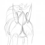 5th_gen arthropod back_turned big_butt blush butt centipede feral grin insect larynkir looking_back male nintendo pokémon presenting presenting_hindquarters razorpede scolipede solo suggestive video_games
Rating: Questionable
Score: 3
User: TheWingedBeast
Date: February 13, 2014