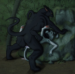 anal anthro back_tentacles balls blood bodily_fluids cum cum_inflation cum_inside dark duo erection forced forest genital_fluids genitals glowing glowing_cum inflation large_penetration male muscular nude penetration penis pinned plant rough_sex scruffy_balls sex tentacles tree unusual_bodily_fluids unusual_cum unusual_genital_fluids scoot_moondog dungeons_and_dragons hasbro wizards_of_the_coast wanderlynx displacer_beast hi_res