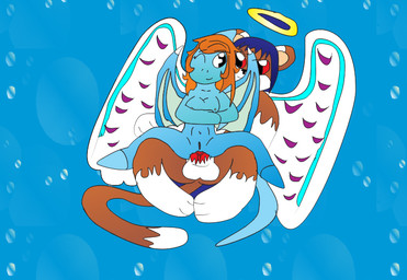 angel breasts butt canine couple dogberman dragon female male neopets original penetration penis shoyru smile
Rating: Explicit
Score: -5
User: dogberman
Date: January 23, 2013