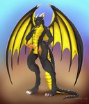 animal_genitalia anthro erection genitals horn looking_at_viewer male muscular muscular_anthro muscular_male nude solo tail wings nanukkluik mythology durgen_link dragon mythological_creature mythological_scalie scalie 2021 digital_media_(artwork) hi_res