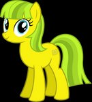 blonde_hair female feral grey_eyes hair happy looking_at_viewer multicolored_hair simple_background smile smiling_at_viewer solo transparent_background yellow_body parclytaxel hasbro my_little_pony fan_character lemon_drop earth_pony equid equine horse mammal pony 2022 absurd_res alpha_channel hi_res