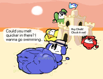 >_< ambiguous_gender ambiguous_prey armless beach belly belly_on_ground big_belly big_ears biped black_eyes black_text bloated blue_bodysuit blue_clothing blue_skinsuit blue_spacesuit blush blush_lines bodily_noises body_outline bodysuit cheek_blush clenched_eyes closed_frown clothing dialogue digestion digestion_noises duckface ellipsis empty_eyes evening eyelashes eyes_closed eyewear face_imprint feet_together female flag flag_(object) flag_on_sand_castle frown fully_inside glasses glistening glistening_eyewear glistening_glasses green_bodysuit green_clothing green_skinsuit green_spacesuit group hat headgear headwear heart_tail huge_belly hyper hyper_belly imprint kerchief line_tail looking_at_belly looking_at_own_belly looking_at_self looking_down looking_down_at_belly looking_down_at_self male male_pred monotone_bodysuit monotone_neckerchief monotone_skinsuit motion_lines mouth_closed name_in_dialogue neckerchief neckwear nose_blush o3o on_ground on_sand open_mouth open_smile outside pink_background pupils red_bodysuit red_clothing red_hat red_headwear red_skinsuit red_spacesuit rumbling_stomach sand_castle satisfied sculpture seaside shore short short_legs side_mouth side_view simple_background sitting sitting_on_ground size_difference skinsuit sleeping smaller_pred smile soft_vore sound_effects spacesuit speech_bubble standing standing_on_sand star_pupils sun sun_hat sunglasses sunset tail tail_orb talking_to_another talking_to_prey text thin_tail tight_clothing unseen_prey unusual_ears unwilling_prey vore vowelless vowelless_sound_effect water wavy_mouth wavy_smile wearing_hat wearing_sunglasses white_face white_pupils yellow_bodysuit yellow_clothing yellow_kerchief yellow_neckerchief yellow_skinsuit yellow_spacesuit meatcanister chuchu_rocket sega chubach chubei chuih chupea daniel_(meatcanister) chuchu_(chuchu_rocket) mammal mouse murid murine rodent 2026 digital_media_(artwork) english_description english_text full-length_portrait hi_res pixel_(artwork) portrait