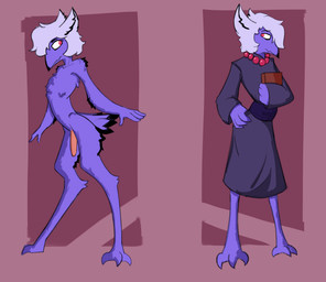 anthro genitals male penis solo bleating_dip avian bird absurd_res hi_res tagme