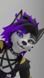 3d_(artwork) 9:16 animated anthro blender_(artwork) blue_clothing breasts canid canine canis clothed clothing collar digital_media_(artwork) duo exgamingstream eyeshadow eyewear female fur glasses hair harness heterochromia hi_res humor irs lykana_(model) makeup male mammal meme multicolored_body multicolored_fur multicolored_hair nardoragon orange_body short_playtime skimpy sound sound_warning spiked_collar spikes tax_time_:) text text_on_clothing voice_acted webm white_body white_fur wolf xander_(exgamingstream)