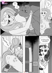 aged_up ahegao anthro anthrofied anus balls big_breasts blush bodily_fluids breast_grab breast_play breast_suck breasts butt clothing comic cowgirl_position cutie_mark digital_media_(artwork) dragon equid equine female fluttershy_(mlp) friendship_is_magic from_front_position genitals greyscale hand_on_breast hasbro hi_res horn huge_breasts lidded_eyes looking_pleasured male male/female mammal moan monochrome my_little_pony mythological_creature mythological_equine mythological_scalie mythology nipples nude on_bottom on_top open_mouth pegasus penetration penis pia-sama pussy rarity_(mlp) scalie sex spike_(mlp) sucking sweat tongue tongue_out unicorn vaginal vaginal_penetration wings