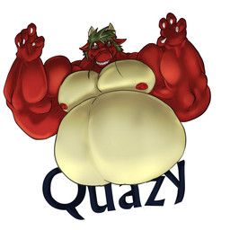 anthro badge belly big_belly big_muscles eyewear glasses green_hair grin hair horn huge_muscles looking_at_viewer male musclegut muscular muscular_anthro muscular_male nipples nude overweight overweight_anthro overweight_male raised_arm sharp_teeth simple_background slightly_chubby smile solo teeth text white_background fierglief asian_mythology east_asian_mythology mythology quazy dragon eastern_dragon mythological_creature mythological_scalie scalie 1:1 2015