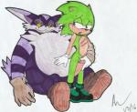 anthro bodily_fluids bruised collar duo erection genitals male male/male penis scar tears unknown_artist archie_comics sega sonic_the_hedgehog_(archie) sonic_the_hedgehog_(comics) sonic_the_hedgehog_(series) scourge_the_hedgehog smalls_the_cat domestic_cat eulipotyphlan felid feline felis hedgehog mammal absurd_res hi_res