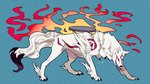 ambiguous_gender feral fur paws solo white_body white_fur rinrinwolf capcom clover_studio okami_(capcom) amaterasu_(okami) canid canine fox mammal 16:9 2022 digital_media_(artwork) hi_res widescreen