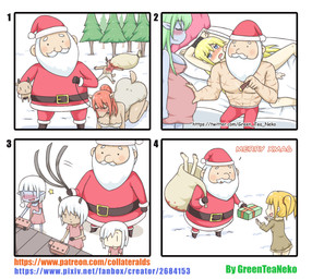 after_rape after_sex anthro base_two_layout blood blush bodily_fluids christmas_clothing christmas_headwear clothing female four_frame_grid four_frame_image grid_layout hat headgear headwear holidays horn humor male male/female not_furry_focus open_mouth pregnant regular_grid_layout santa_hat scar slave text toony two_row_layout whip whipping greenteaneko christmas santa_claus animal_humanoid deer elf humanoid mammal mammal_humanoid 4koma absurd_res comic hi_res url daughter_(lore) father_(lore) father_and_child_(lore) father_and_daughter_(lore) parent_(lore) parent_and_child_(lore) parent_and_daughter_(lore)
