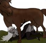 anal anal_penetration animal_genitalia anus balls bestiality brown_fur butt chalinthra elf equine female feral fur grey_skin hair horse horsecock human interspecies male mammal penetration penis pussy sex straight white_hair xionos
Rating: Explicit
Score: 1
User: lilicalover
Date: April 21, 2014