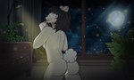 alecrim_(character) anthro aroused black_hair bodily_fluids breasts butt city city_background cum cum_from_pussy cum_in_ass cum_in_pussy cum_inside curtains curtains_open female floor fluffy fluffy_tail fur furniture genital_fluids genitals hair imminent_impregnation inviting khaki_body khaki_fur lamp leaking_cum light living_room looking_at_viewer moon moonlight multicolored_body multicolored_fur multicolored_hair night nude nude_anthro nude_female off_white_body pink_eyes plant presenting presenting_hindquarters presenting_pussy pussy seductive sofa solo tail vaginal_fluids white_body white_fur window wood wood_floor cricetid domestic_cat felid feline felis hamster hybrid mammal rodent 2025 absurd_res digital_drawing_(artwork) digital_media_(artwork) hi_res lighting shaded