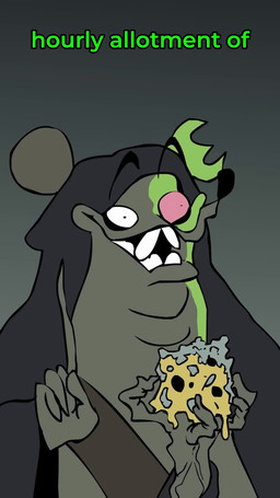 accent annoyed anthro asking_what avian_feet bed biped black_eyes black_markings black_nose blue_eyes blue_fire brown_body brown_feathers butt cheese clothed clothed_anthro clothed_female clothed_male clothing color_coded_text colored_fire cough dairy_products dirty eating feathers feet female female_anthro fire food fur furniture good_night green_body green_skin grey_body grey_fur group hat headgear headwear holding_lantern humor ill inside interjection lamp lantern male male_anthro markings mold mold_(fungus) notched_ear pink_sclera pun raccoon_tail red_eyes sarcasm striped_markings striped_tail stripes tail tail_markings text tired topwear under_covers yellow_feet shoocharu derektness feywildchild ironingboarddm mace_of_hearts richieatthehelm thegreat_andini legends_of_avantris root_(game) bitsy_(legends_of_avantris) booker_(legends_of_avantris) jean_claude_(legends_of_avantris) peggy_(legends_of_avantris) ygor_(legends_of_avantris) amphibian avian bird canid canine canis chicken domestic_dog frog galliform mammal molosser mouse murid murine phasianid procyonid pug raccoon rat rodent small_molosser toy_dog 2025 2d_animation 9:16 adobe_animate_(artwork) animated colored digital_media_(artwork) english_audio english_text flat_colors hi_res long_playtime mixed_media photography_(artwork) sound webm