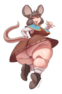 animal_ears animal_tail big_butt big_ears bodily_fluids bottom_heavy breasts brown_clothing brown_dress brown_eyes butt clothed clothing dress female footwear fur grey_body grey_clothing grey_footwear grey_fur grey_hair grey_shoes hair huge_butt huge_thighs looking_back open_mouth open_smile panties rear_view shoes short_hair simple_background smile socks solo sweat sweatdrop tan_body tan_skin thick_thighs topwear underwear upskirt white_background white_clothing white_footwear white_socks white_topwear kryadrawgin touhou nazrin animal_humanoid humanoid mammal mammal_humanoid mouse_humanoid murid murid_humanoid murine murine_humanoid rodent rodent_humanoid 2024 absurd_res digital_media_(artwork) hi_res