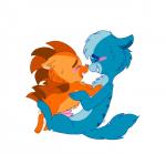 blue_body blue_fur blush duo erection eyes_closed feral feral_on_feral frottage fur genitals male male/male orange_body orange_fur penile penis rubbing sex lu-lucario hasbro littlest_pet_shop littlest_pet_shop_(2012) russell_ferguson sunil_nevla eulipotyphlan hedgehog herpestid mammal mongoose 2014