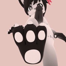 anthro balls erection feet foot_fetish foot_focus fur genitals humanoid_genitalia humanoid_penis looking_at_viewer looking_down looking_down_at_viewer low-angle_view male multicolored_body multicolored_fur nude pawpads paws penis soles solo teasing worm's-eye_view kris-kawaii x_(kris-kawaii) lagomorph leporid mammal rabbit 1:1 3d_(artwork) 3d_animation animated digital_media_(artwork)