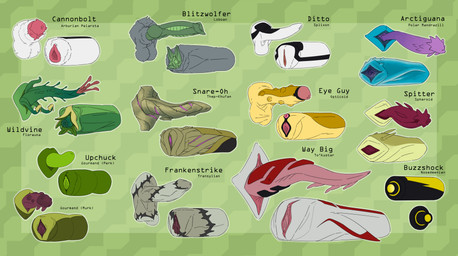1_eye animal_genitalia animal_penis balls canine_genitalia canine_penis clitoris cloaca dildo female fur genital_slit genitals green_penis knot knotted_penis male penetrable_sex_toy penis pink_penis plant purple_penis red_penis sex_toy tapering_penis unusual_anatomy unusual_genitalia unusual_penis unusual_vulva vulva vulva_chart white_body white_fur lumen_fox ben_10 cartoon_network arctiguana blitzwolfer buzzshock cannonbolt ditto_(ben_10) eye_guy frankenstrike snare-oh spitter_(ben_10) upchuck_(ben_10) way_big wildvine alien arburian_pelarota canid elemental_creature flora_fauna florauna gourmand_(ben_10) loboan mammal mummy murk_gourmand nosedeenian opticoid patchwork_creature perk_gourmand polar_manzardill sphoeroid splixson thep_khufan to'kustar transylian undead absurd_res hi_res model_sheet