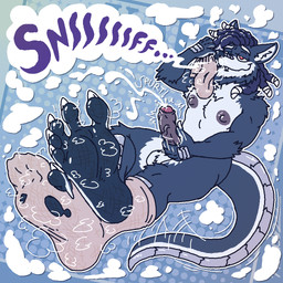 5_fingers 5_toes anthro balls bodily_fluids claws clothing countershade_torso countershading cum cumshot dirty dirty_clothing dirty_feet dirty_socks dreadlocks ejaculation feet fingers foot_fetish foot_focus foot_play footwear footwear_only foreskin genital_fluids genitals glans heterochromia humanoid_feet humanoid_genitalia humanoid_hands humanoid_penis male masturbation mostly_nude musk nipples one_sock partially_retracted_foreskin penis plantigrade smelly smelly_feet smelly_socks sniffing sniffing_clothes sock_fetish sock_sniffing socks socks_only soles solo toe_claws toes torn_clothing torn_footwear torn_socks naudiz_(artist) canid canine canis hybrid mammal wolf 1:1